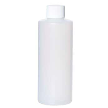 Cole-Parmer BPC3010 Pre-Cleaned Round Narrow-Mouth Cylinder Bottle, HDPE, Level 3, 500 mL; 24/Cs