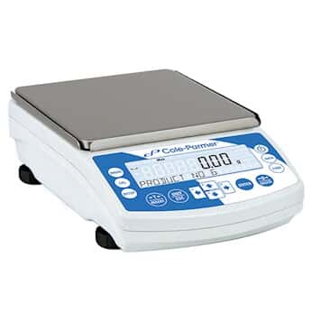 Cole-Parmer Symmetry LT-4502.N Precision Toploading Balance with LCD, 4500g x 0.01g, Internal Calibration; NTEP