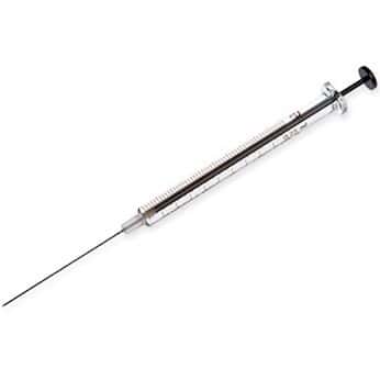 Hamilton 1725 Gastight Syringe, 250 uL, cemented needle, 22s G, 2