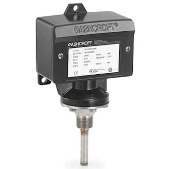 Ashcroft T4 Temperature Switch, Direct Mount, 6.0