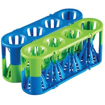 Heathrow Scientific Adapt-A-Rack® Modular Tube Rack System, blue & green, 7 to 50 mL tubes, 2/pk