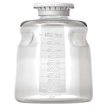 Cole-Parmer Media Bottle, PS, 1000 mL, Sterile; 24/Cs