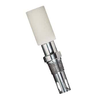 Cole-Parmer pH Electrode Housing, threaded/in-line, SS bulb guard, PVDF
