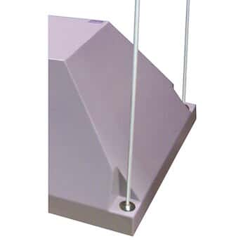 Cole-Parmer Mounting kit for ceiling canopy hood with 