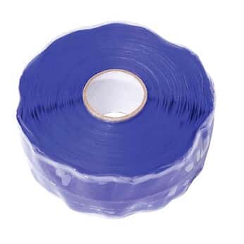 Cole-Parmer Silicone Self-Fusing Tape, Blue, 1
