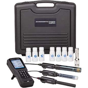 Oakton PCD380 Waterproof 3-Channel pH, ORP, Conductivity, TDS, Resistivity, Salinity, and DO Smart Handheld Meter Kit