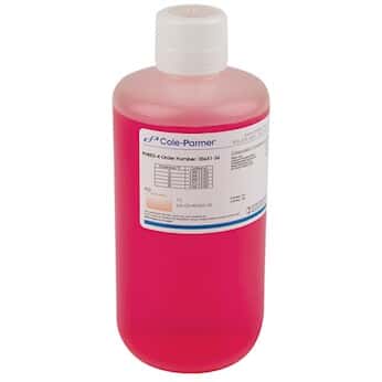 Oakton pH 4 缓冲液, 红色, 1L, NIST-可追溯