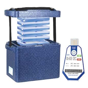 Cole-Parmer PolarSafe® 10L Box, TraceableOne™ Transport Bundle