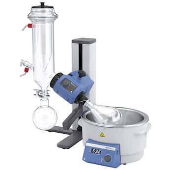IKA RV 3 V Rotary Evaporator With Dry Ice Condenser, Uncoated Glassware, And Digital Temperature Control; 100 To 240 VAC