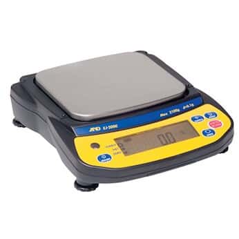 A&D Weighing EJ-6100 Newton Portable Balance, 6100g x 0.1g; 120V