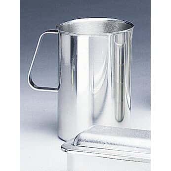 Cole-Parmer Stainless Steel Pouring Beaker, 2 qt