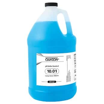 Oakton Buffer Solution, pH 10.01; 4 x 1 gal. Bottles/Cs