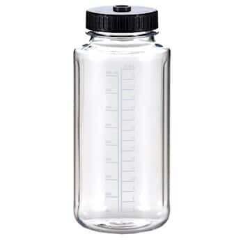 TriForest WPC1000 Wide-Mouth Bottle, 1000 mL, PC, Screw, pack of 12, 48/CS