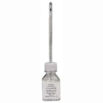 Digi-Sense Certified Freezer Bottle Thermometer, -25/-5C, 210mm Length