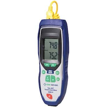 Digi-Sense Single-Input Thermocouple Thermometer with NIST-Traceable Calibration