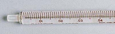 Hamilton 90126 CTFE-hubbed hypodermic needles, 26 gauge