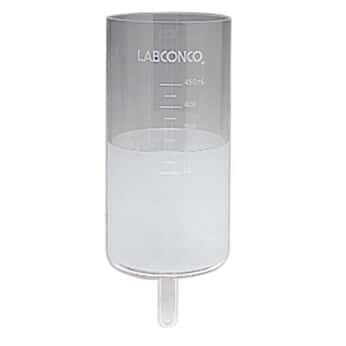 Labconco 7914008 600 mL Borosilicate Glass Tube, End Point 1.5 mL; 8/pk