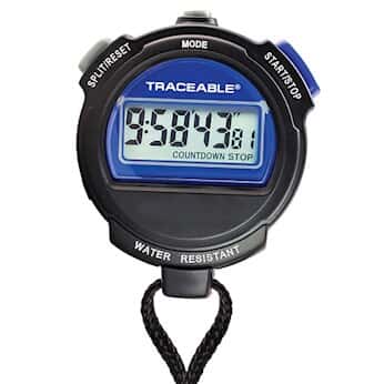 Traceable Digital Stopwatch with Calibration
