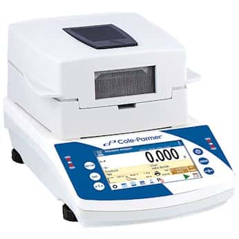 Cole-Parmer Symmetry MB-T-50.H Touch-Screen Moisture Determination Balance, High Resolution; 50 g 