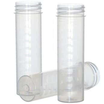Environmental Express UCC000-50 Ultimate Clean Cup, Digestion Cups with Natural Linerless Caps, 50 mL; 150/Bx