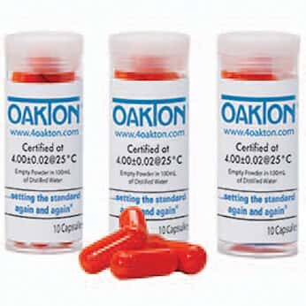 Oakton Buffer Capsules, pH 4; 10/Pk