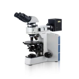 三目透反射光学偏光显微镜粉末晶体研究观察用高清检测实验室仪器