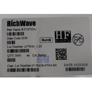 RICHWAVE立积无线影音传输RTC6763S