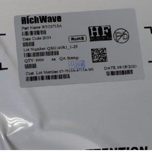 RICHWAVE立积功率放大器RTC6659E