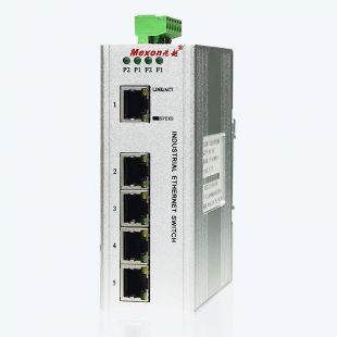 MIE-1005 5FE卡轨式百兆非网管工业以太网<em>交换机</em>