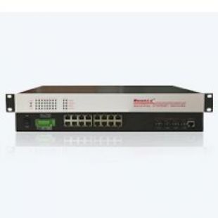 MIER-2420MP 16GE+4GSFP机架式全千兆网管型POE工业以太网交换机