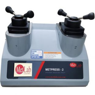 美國MetLab雙筒全自動熱壓金相鑲嵌機METPRESS-2