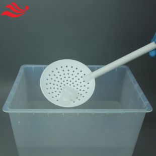 四氟漏勺 可于腐蚀性液体中捞取 不腐蚀不污染
