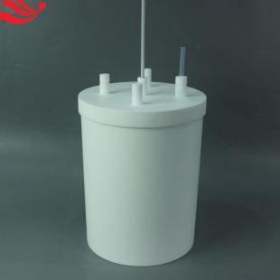 四氟反应罐 配搅拌桨四氟桶 可定制反应釜 布氏漏斗抽滤瓶