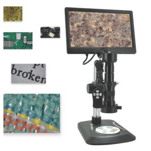 洛德连续变倍单筒HDMI高清视频工业检测显微镜