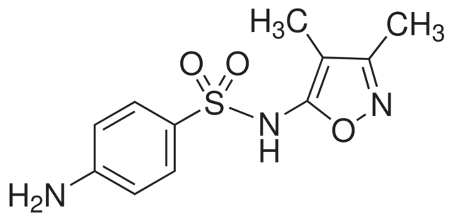 乙腈中磺胺异恶唑溶液