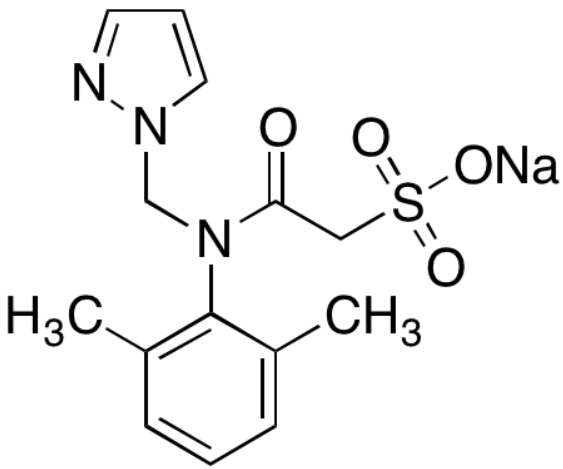 2[26二甲基苯基1H吡唑1基甲基氨基]2氧代乙烷磺酸钠