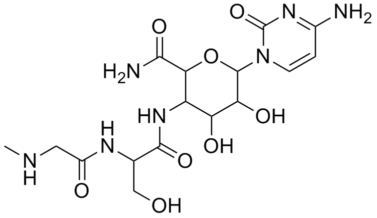 甲醇中宁南霉素溶液