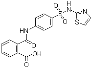 甲醇中酞磺胺噻唑溶液