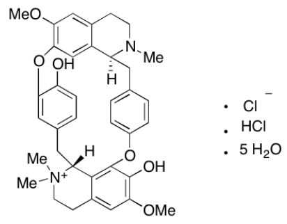 +盐酸氯化筒箭毒碱五水合物