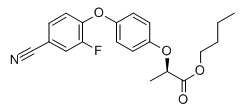 甲醇中氰氟草酯溶液