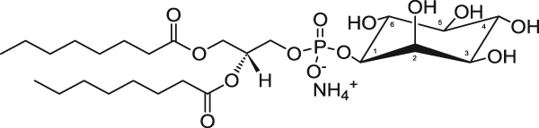 12二辛酰基sn甘油3磷酸1'肌醇铵盐