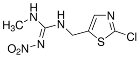 丙酮中噻虫胺溶液