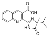 乙腈中咪唑喹啉酸溶液