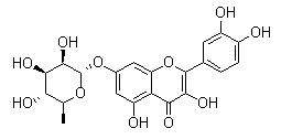 槲皮素7O鼠李糖苷