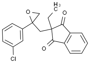 甲醇中茚草酮溶液