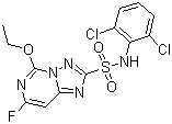 乙腈中双氯磺草胺溶液