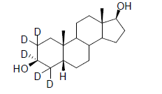 5β雄甾烷3β17β二醇D5