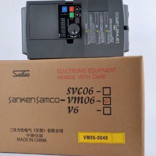 湖北武汉三垦变频器5.5KW VM06-0055-N4安装调试