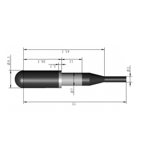 小尺寸压电式水听器RHC-7
