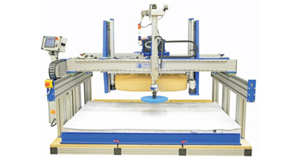 床垫和坐垫框架耐久性和硬度测试组合试验机